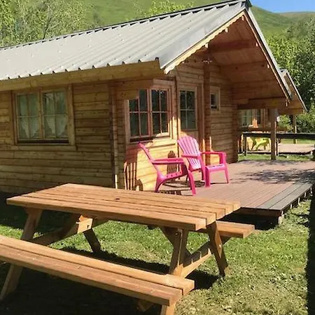 Camping Chaleureux - 5 Pers. Avec Terrasse - Api-1-52-1963 *